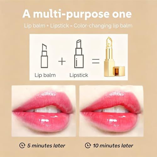 Adaptive Color-Changing Lipstick | pH Moisturizing Formula