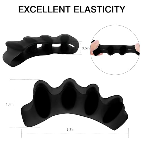 Silicone Toe Spacers for Bunion Relief & Overlapping Toe Alignment