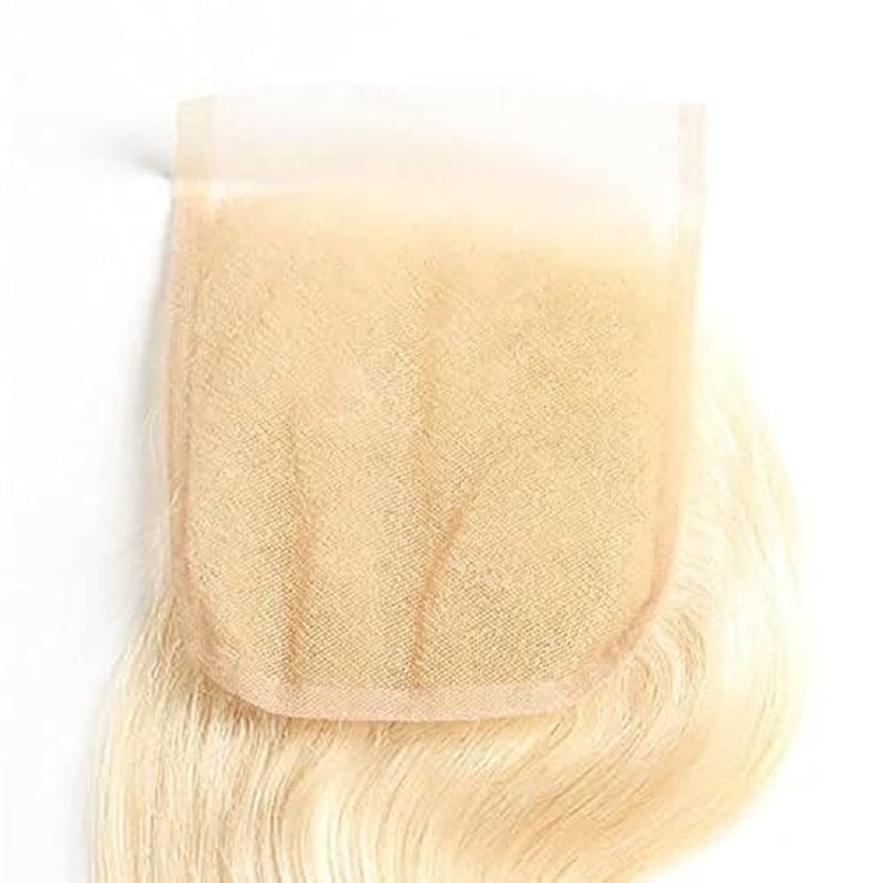 613 Blonde 4x4 HD Lace Closure - 24 Inch Body Wave Human Hair
