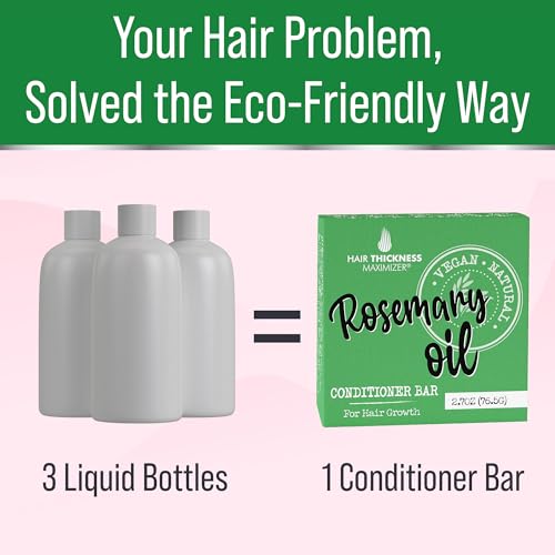 Rosemary Oil Conditioner Bar for Hair Growth & Strength