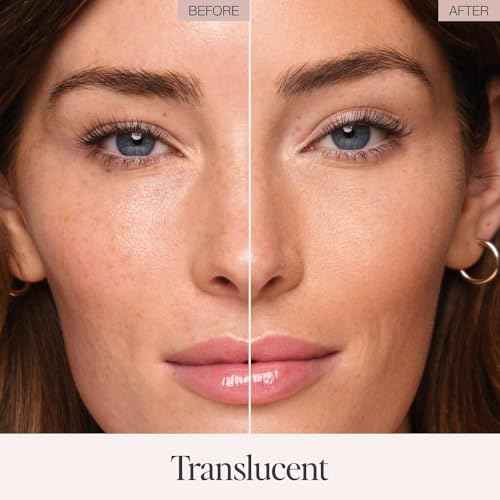 Jouer Soft Focus Hydrate & Setting - Pressed Powder with Matte Finish - Blurring Powder for Fine Lines and Pores - Set Face Makeup Foundation or Concealer - Translucent