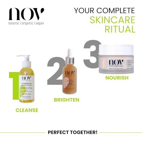 NOV Cleansing Oil - Waterproof Makeup Remover with Almond Oil