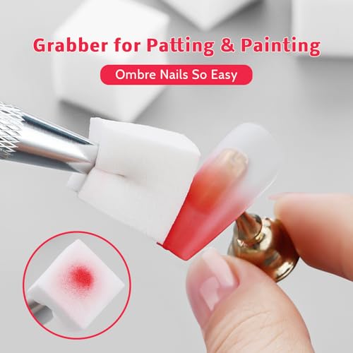 Karroy 24-Color Solid Gel Polish Palette - Ombre Nail Art Kit with Sponges