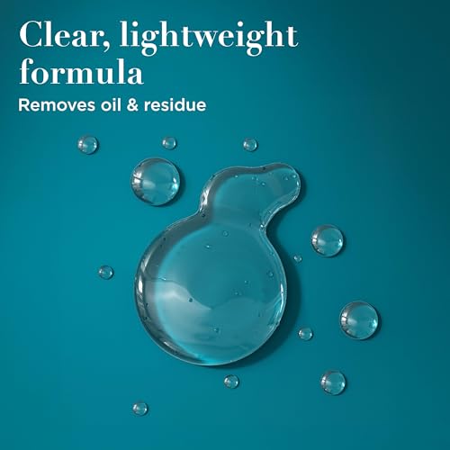 OGX Clarifying Strength + Rosemary Mint Shampoo, Clarifying Shampoo for Oily Hair Visibly Helps Remove Oil & Residue to Clear Away Buildup, Sulfate-Free Surfactants, 25.4 fl. Oz