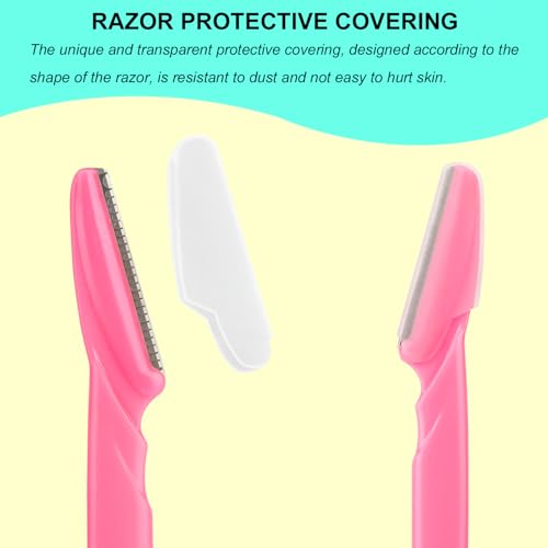 66 Eyebrow Razors for Women & Men with Protective Covers