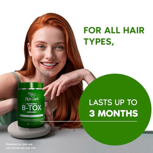 Brazilian B-tox Hair Straightening Kit with Aloe Vera Mask