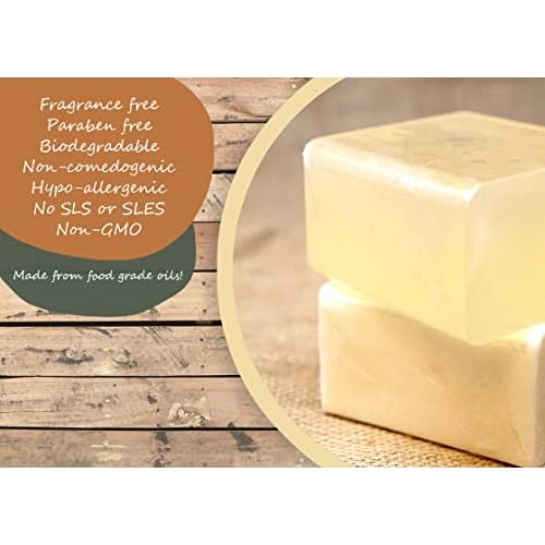 Saint Terra - Shea Butter Melt & Pour Soap Base, 2 Pounds