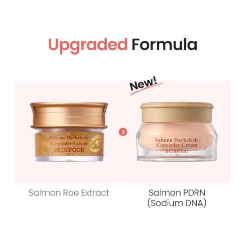 SKINFOOD Salmon Dark Circle Under Eye Concealer Cream - 1 Blooming (10g)