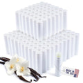 Lip Balm Bulk Unlabeled - Made in USA 150 Pack Vanilla Bulk Chapstick - Natural Ingredients Vitamin E Shea Butter - Custom Chapstick Bulk For Party & Wedding Favors