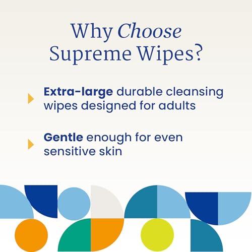 NorthShore Supreme Quilted Skin Cleansing Wipes, X-Large 150ct