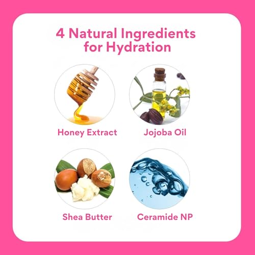 Kirby 6EA Small Lip Balm for Girls, Cute Lip Balm for Women with Camellia, Jojoba Seed Oil& Vitamin E, Shea Butter Lip Balm & Lip Moisturizer for Dry Lips, Made in Japan, Strawberry+Peach+Cake