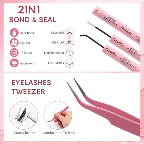 Lash Clusters Kit - DIY Eyelash Extensions (120pc)