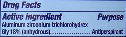 Secret Invisible Solid Antiperspirant and Deodorant, Sheer Clean, 2.6 Oz (Pack of 6)