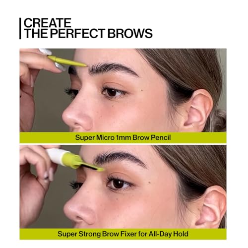 Unleashia Eyebrow Pencil 1mm Super Slim Oatmeal Brown
