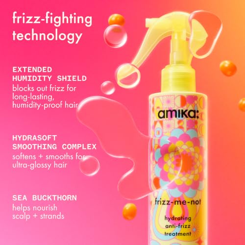 amika Frizz-Me-Not Hydrating Anti-Frizz Spray for All Hair Types