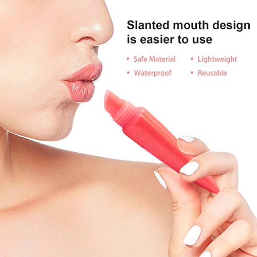 22 Pack Empty Lip Gloss Tubes, 10ml Refillable Containers