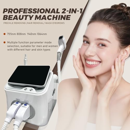 Mecavie 2-in-1 Hair Removal & Skin Cooling Beauty Device
