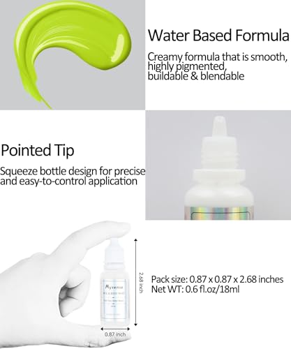 Alien Headband & Green Face Paint Kit for Halloween Costumes