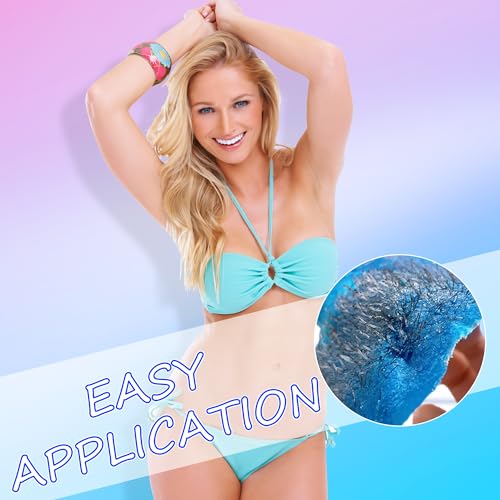 Hard Wax Beads, 1.2lb Wax Beads for Hair Removal, Sensitive Skin with Chamomile Formula, For Face Eyebrow Leg Bikini Brazilian Waxing, Waxing Beads for Beginners (Coarse Body Hair Specific)
