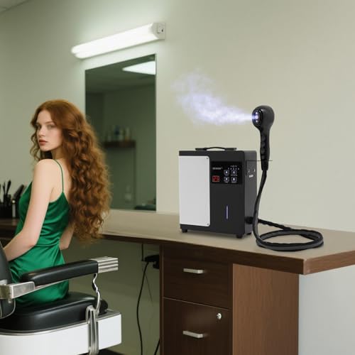 Nano Hair Steamer with Micro Mist Spray & Digital Display