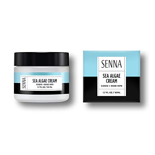 Senna Cosmetics, Sea Algae Cream with COQ10 & Rose Hips, 1.7 fl oz