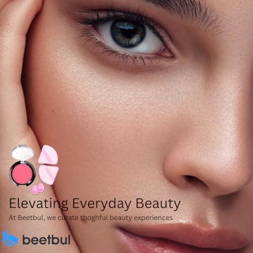 Beetbul Bissú Powder Blush 4g Kit with Puffs