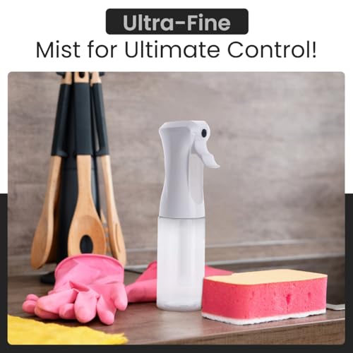 VIGOR PATH 200ml Fine Mist Spray Bottle | 360° Refillable