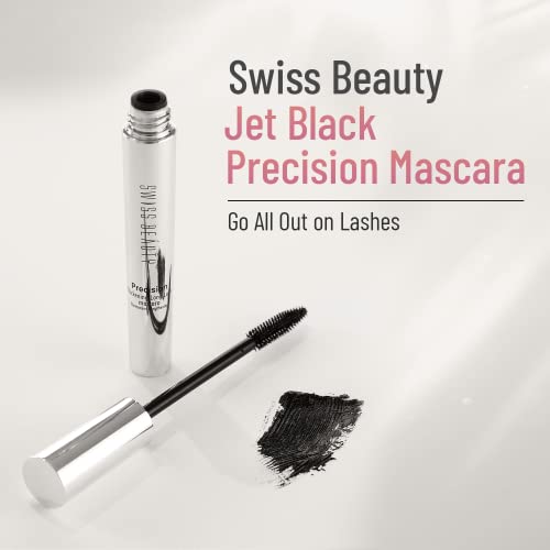 Swiss Beauty Waterproof Volume Mascara - Jet Black 8.5ml