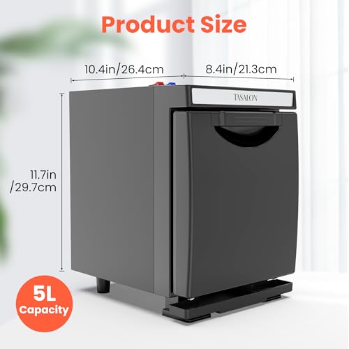 TASALON 5L Towel Warmer Cabinet with Aluminum Chamber
