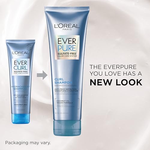 L'Oreal Paris EverPure Curly Hair Shampoo & Conditioner Set