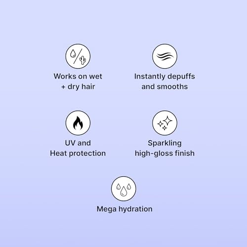 COLOR WOW One Minute Transformation ? Instant frizz fix| Nourishing styling cream smooths, tames + defrizzes on the spot| Avocado oil + Omega 3¡¯s hydrate, repair for silkier, smoother texture
