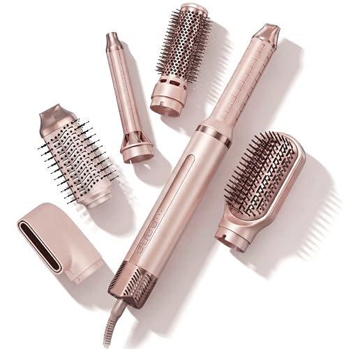 6-in-1 Hot Air Styler with Ionic Technology & 5 Attachments