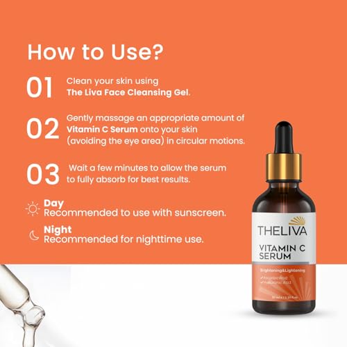 Vitamin C Serum for Face ? Brightening & Hydrating with Hyaluronic Acid ? Helps Improve Appearance of Wrinkles & Dark Spots ? Radiant Skin Support ? 1.10 fl oz