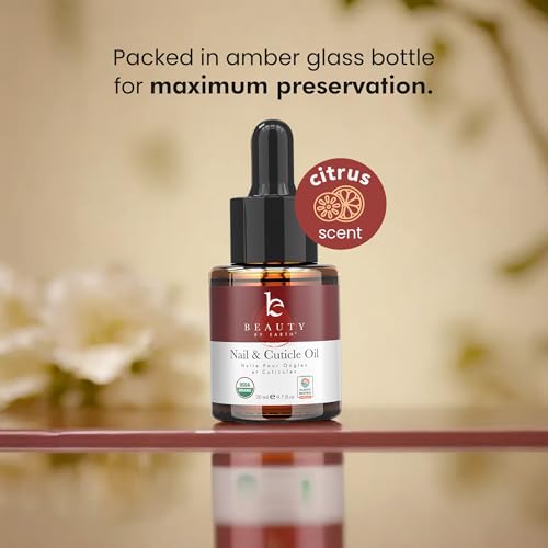 Organic Nail and Cuticle Oil for Growth & Strength - Beauty by Earth