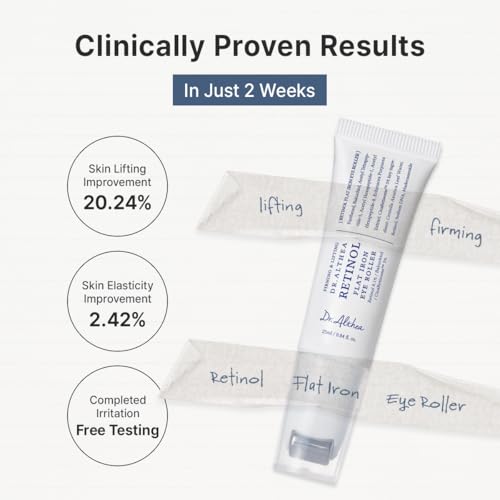Dr.Althea Retinol Eye Roller with Gua Sha - Anti-Aging Serum