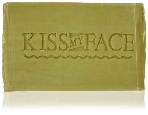 Kiss My Face Naked Pure Bar Soap, Olive Oil, 3 Count, 6 Bars Total