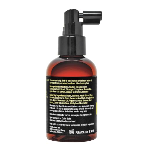 PURA D'OR Hair & Scalp Serum with Copper Peptide & Caffeine