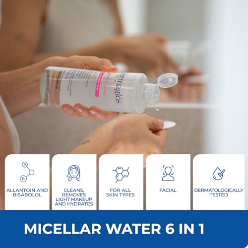 Dermaglós Micellar Water for Sensitive Skin 13.52 Fl Oz - All Skin Types