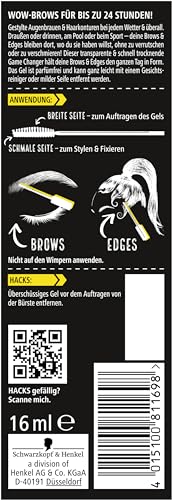 Got2B Glue 4 Brows & Edges Waterproof Gel, 16ml