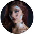Halloween Spider Web Face Tattoos - 2 Complete Looks