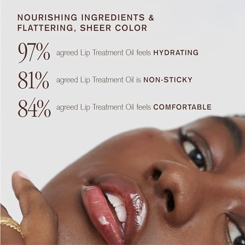 AMI COLÉ Hydrating Lip Treatment Oil 3in1 multitasker for your lips (Excellence), tinted lip gloss, hydrating lip gloss, moisturizing, natural