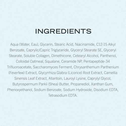 First Aid Beauty Firming Collagen Cream with Collagen, Peptides and Niacinamide – Day + Night Anti-Aging Face Moisturizer – 1.7 fl oz