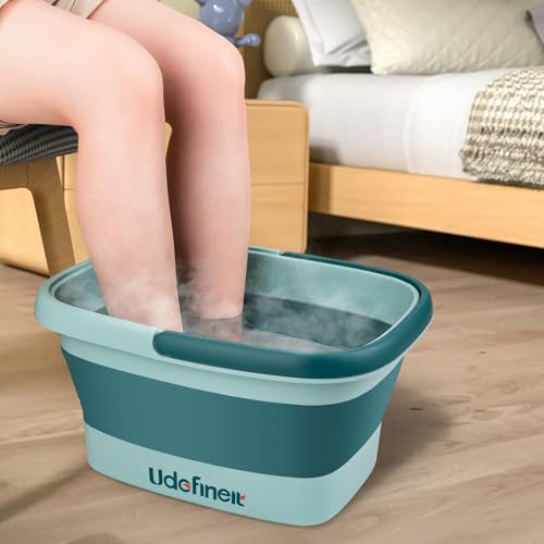 Collapsible Foot Bath Basin for Soaking & Massage - 15L