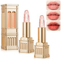 TRWLCFF 2Pcs pH Color Changing Lipstick & Lip Balm Set - Gold Pink