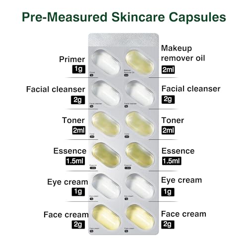 Travel Skincare Capsule Set - 7-Step Routine for On-the-Go