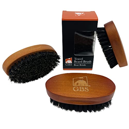 G.B.S Pack of 3 - Men Beard & Mustache Brush