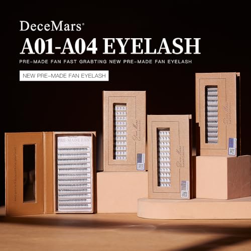 DeceMars Anime Wispy Eyelash Extensions - Spire Feather Lashes
