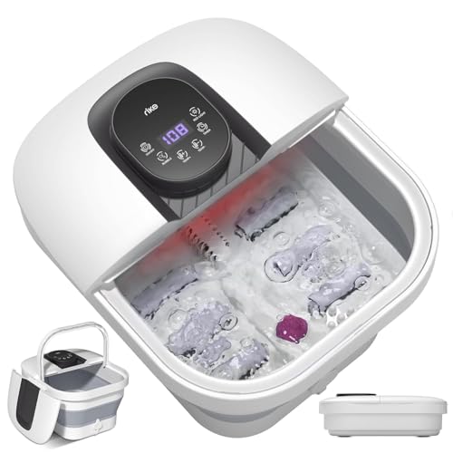 RIKE Collapsible Foot Spa with Heating & Shiatsu Massage