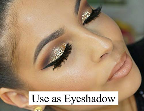 Black Bamboo Moon Dust Gold Glitter - Face & Body Highlighter