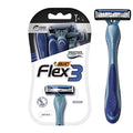 BIC Flex 3 Men¡¯s Disposable Razors With 3 Blades, For a Smooth and Comfortable Shave, 4 Piece Razor Kit for Men